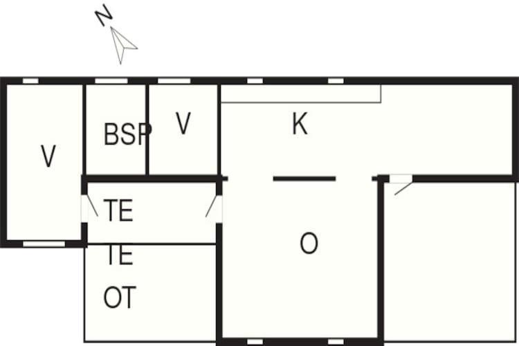 5 Person Holiday Home In R M Vesterhede Bagian luar foto